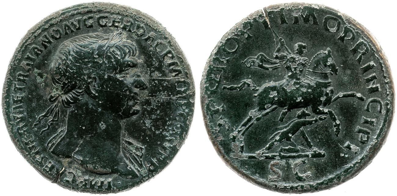 аверс RIC II Trajan 543