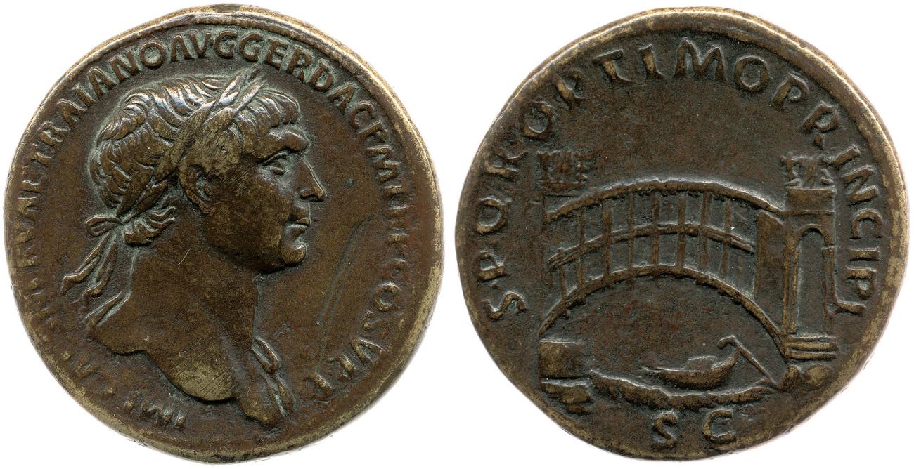 аверс RIC II Trajan 569