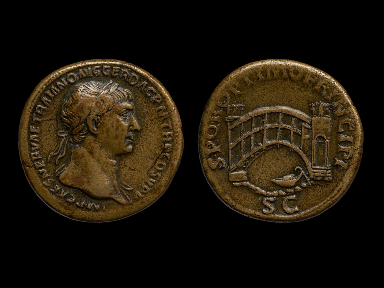 RIC II Trajan 569, аверс, bm