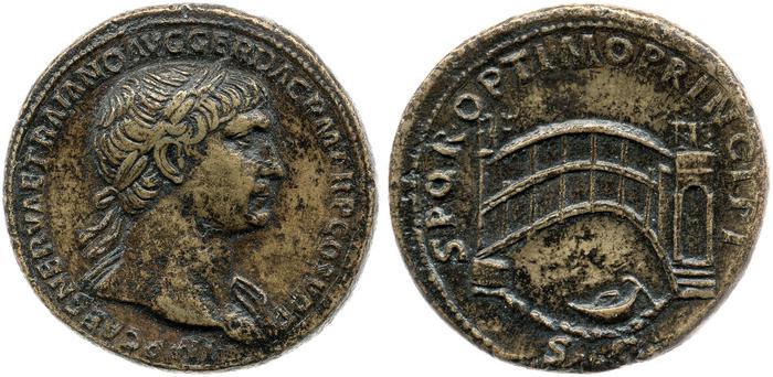 RIC II Trajan 569, реверс, bm