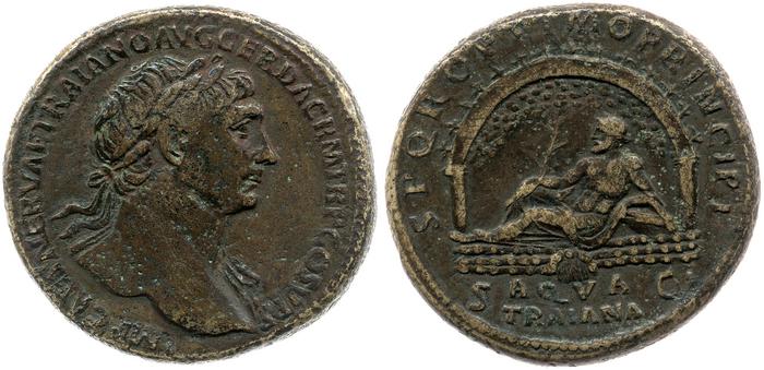 RIC II Trajan 463, реверс, bm