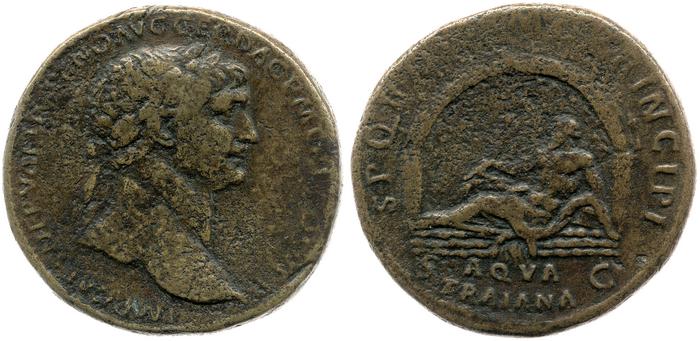 RIC II Trajan 463, реверс, bm