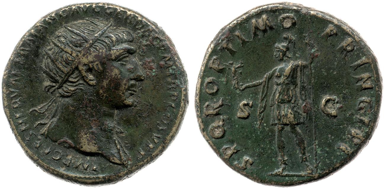аверс RIC II Trajan 484