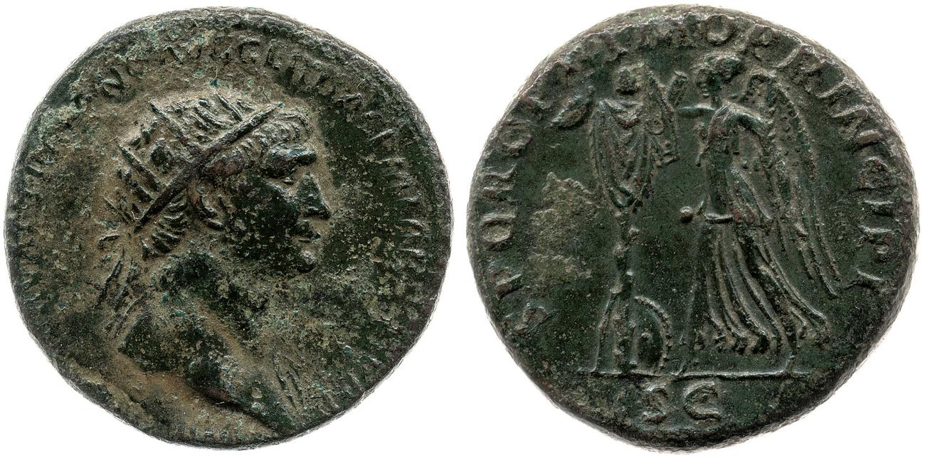 аверс RIC II Trajan 525