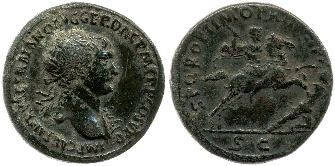 аверс RIC II Trajan 539