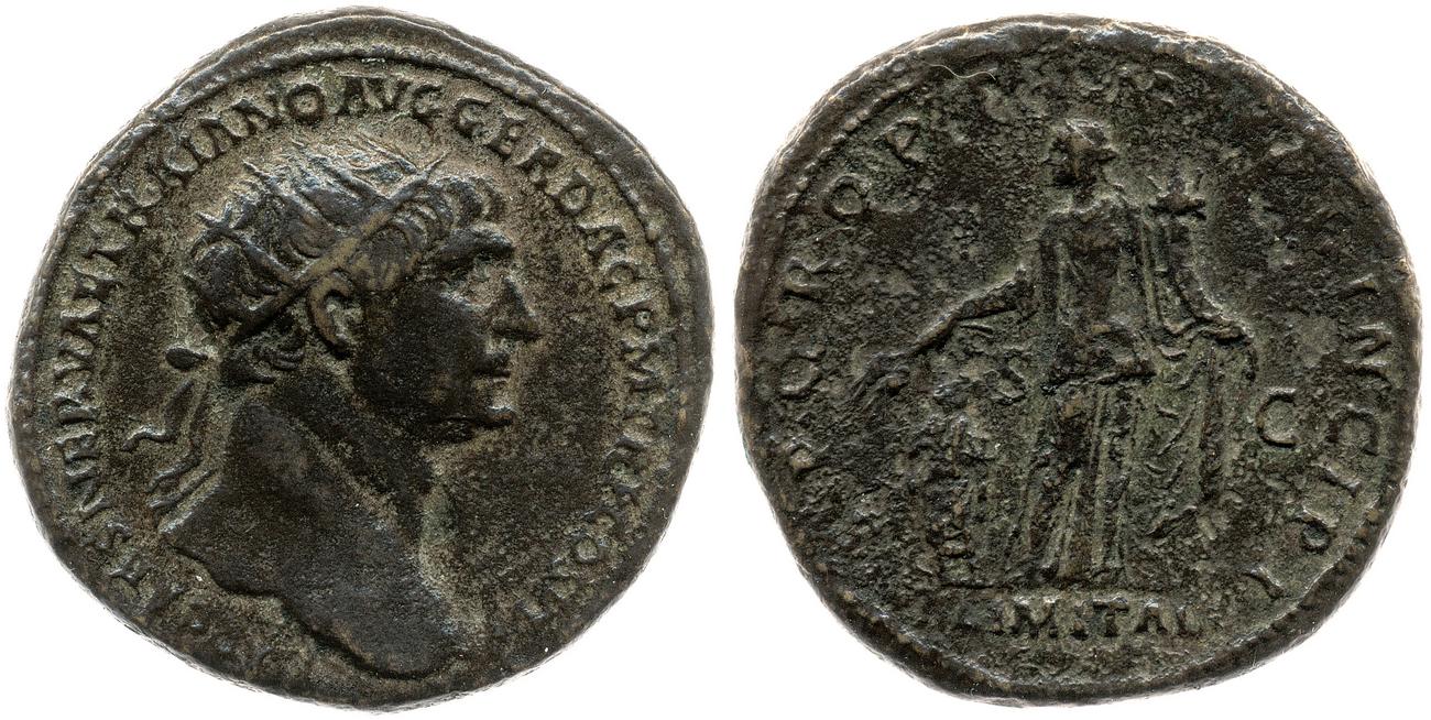 аверс RIC II Trajan 460