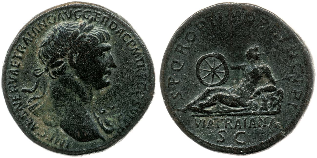 аверс RIC II Trajan 638