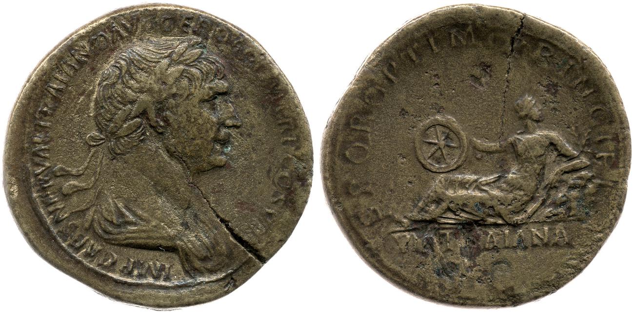 аверс RIC II Trajan 637