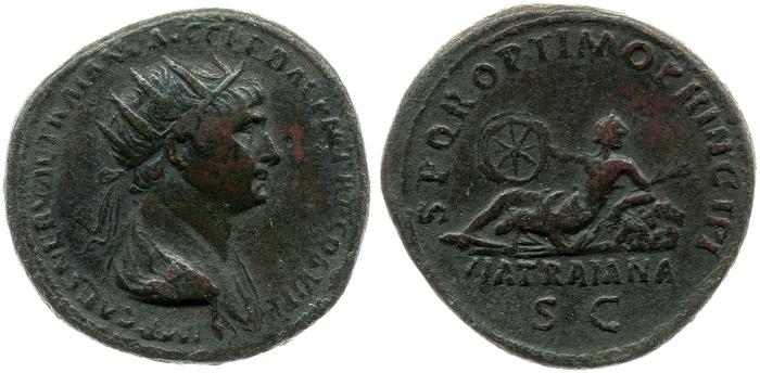 RIC II Trajan 641, реверс, bm