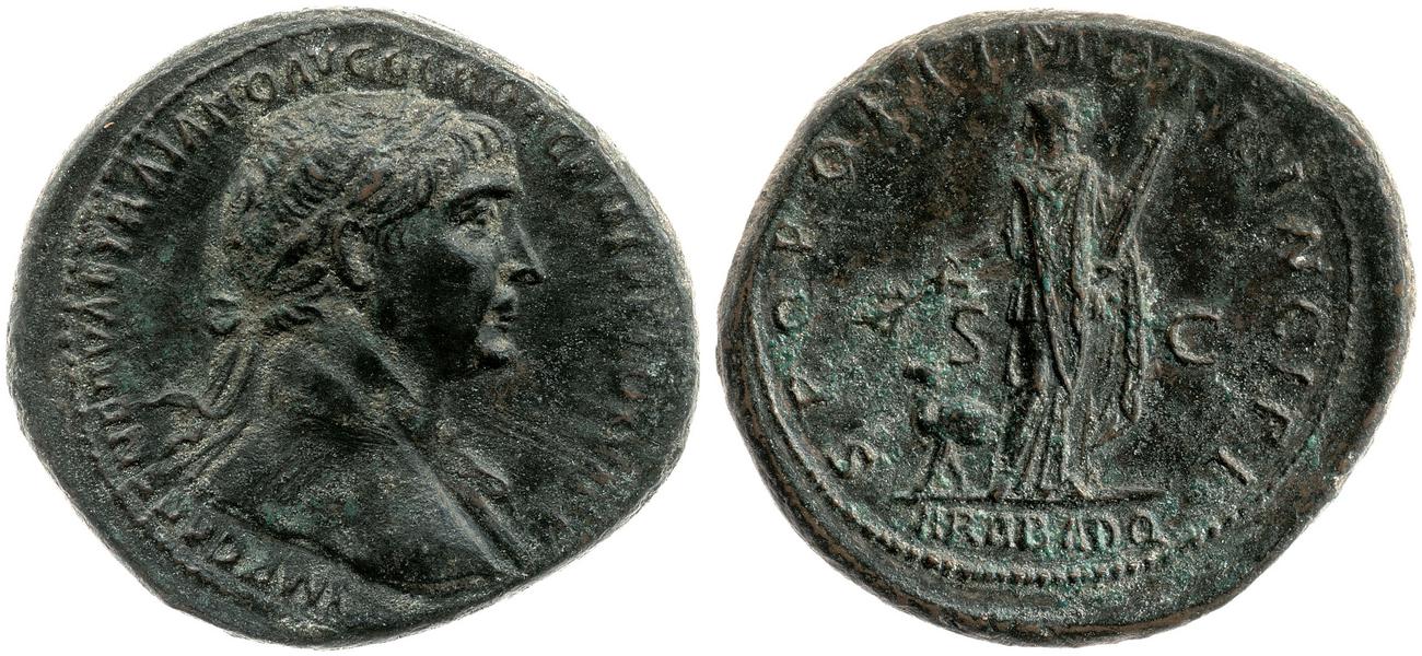 аверс RIC II Trajan 611