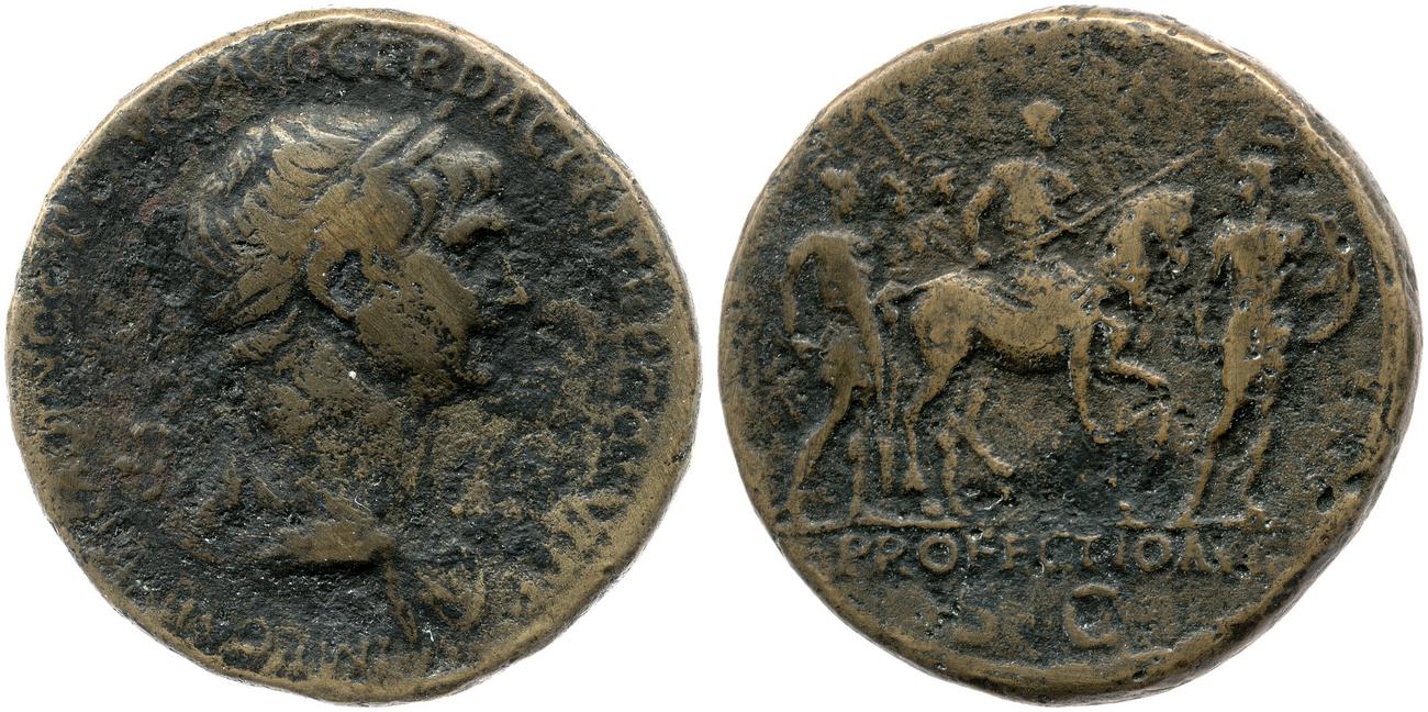 аверс RIC II Trajan 662