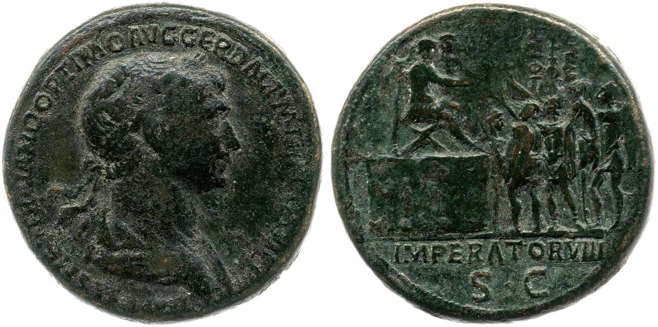 аверс RIC II Trajan 655