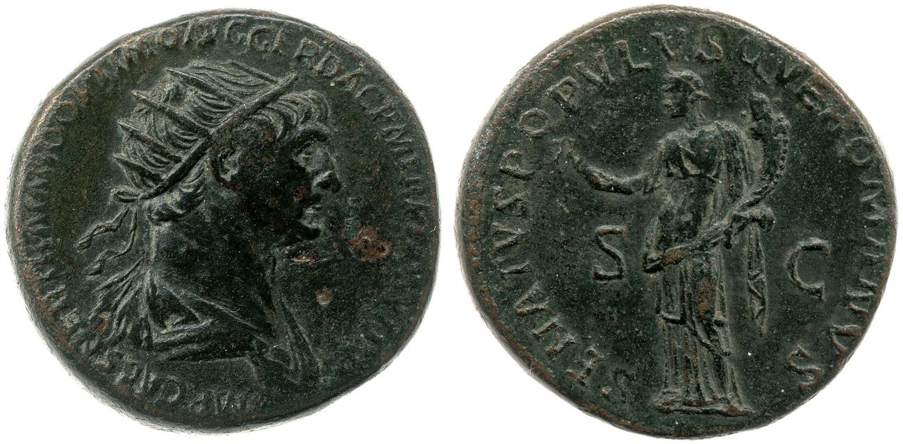 аверс RIC II Trajan 674