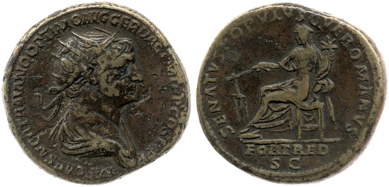 аверс RIC II Trajan 653