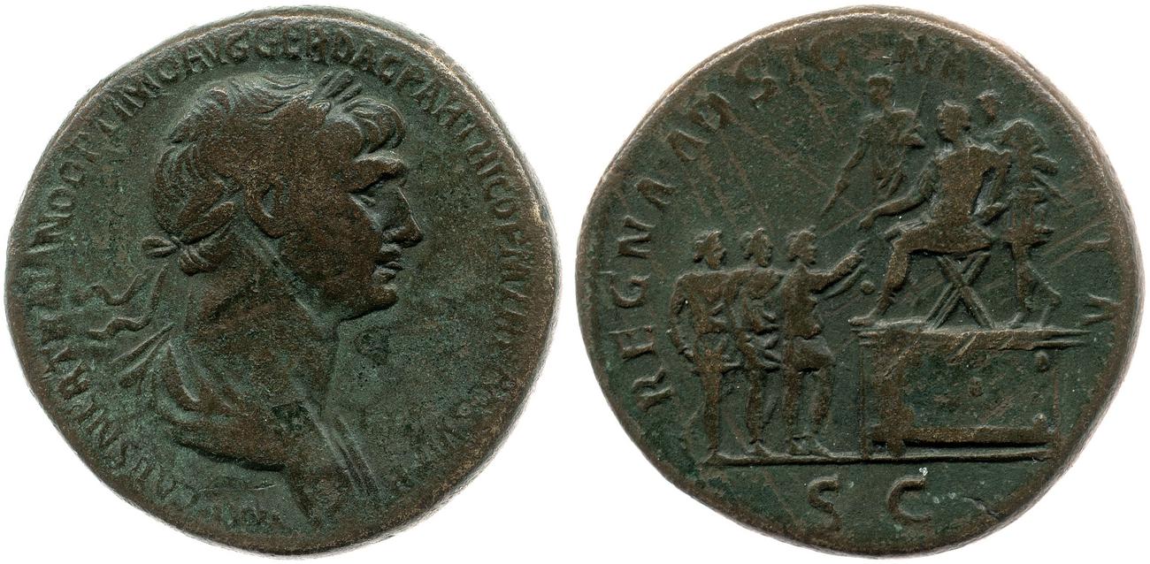 аверс RIC II Trajan 666