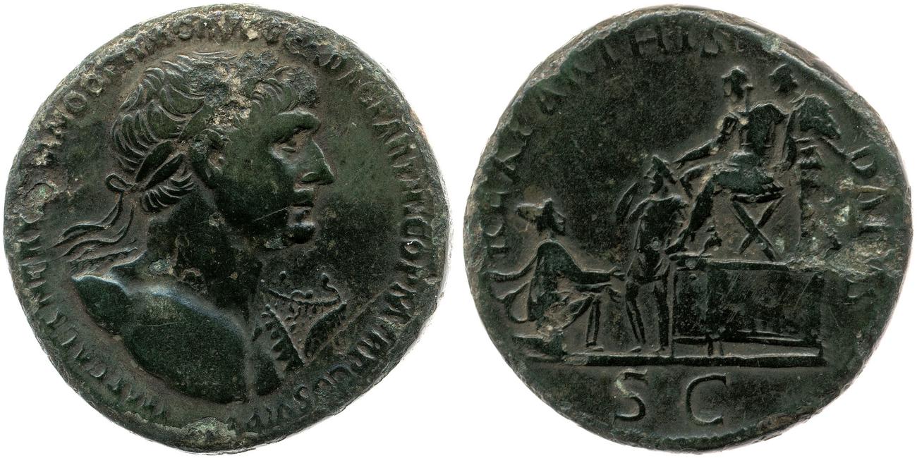аверс RIC II Trajan 668