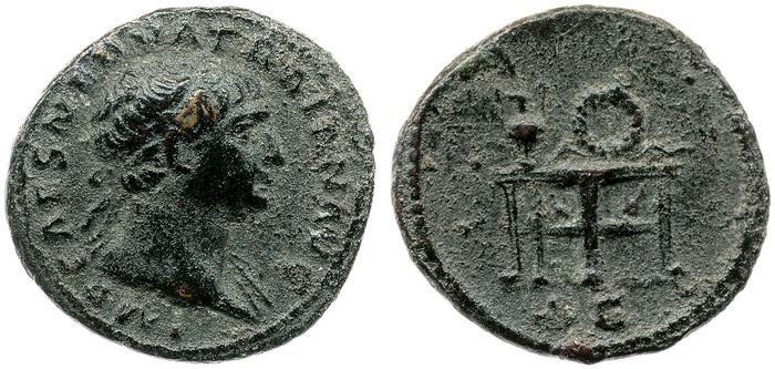 RIC II Trajan 687, реверс, bm