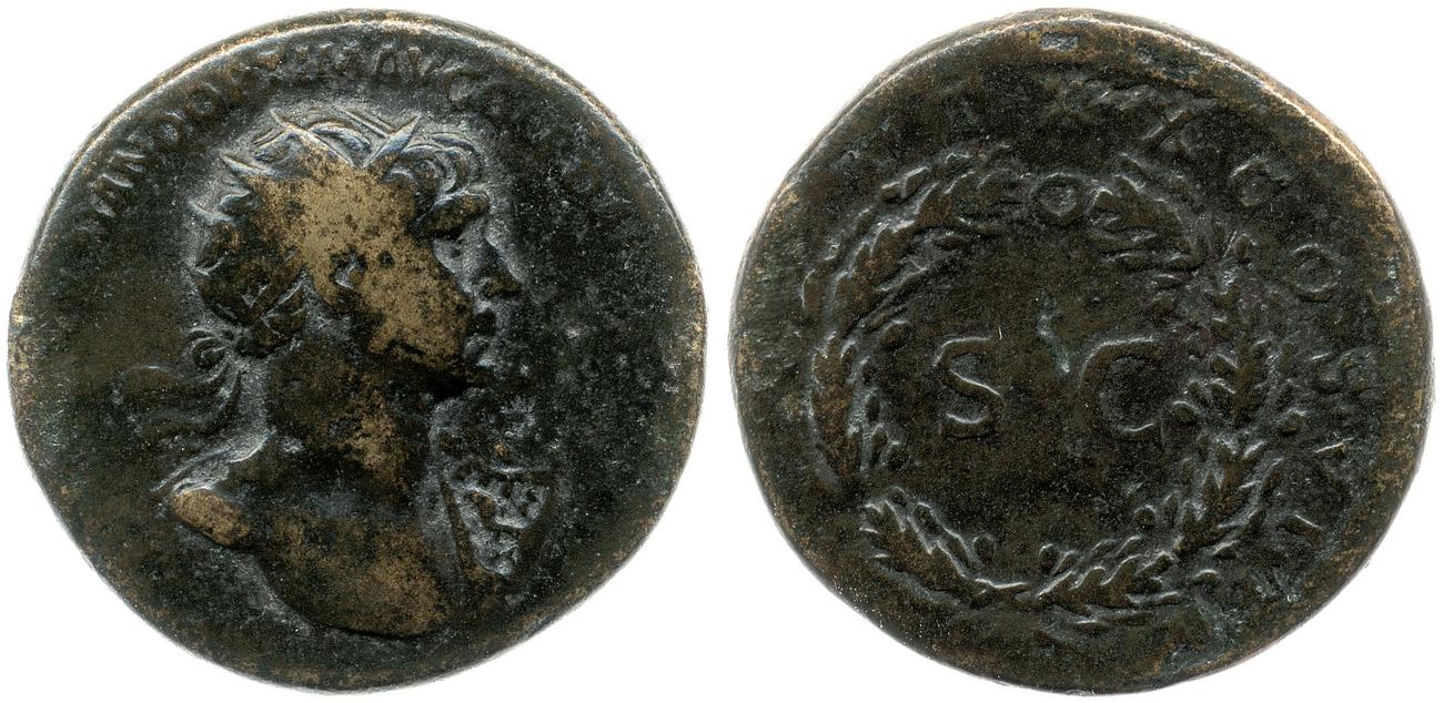 RIC II Trajan 659, аверс, bm