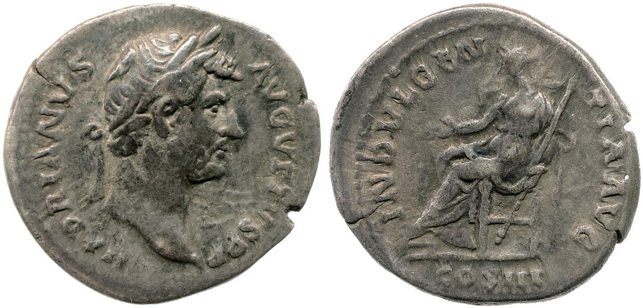 obverse RIC II, Part 3 (second edition) Hadrian 951