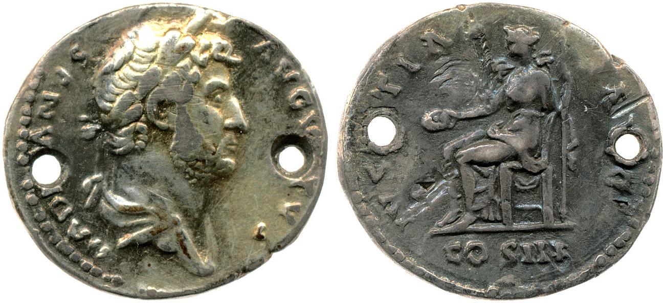 аверс RIC II, Part 3 (second edition) Hadrian 1029