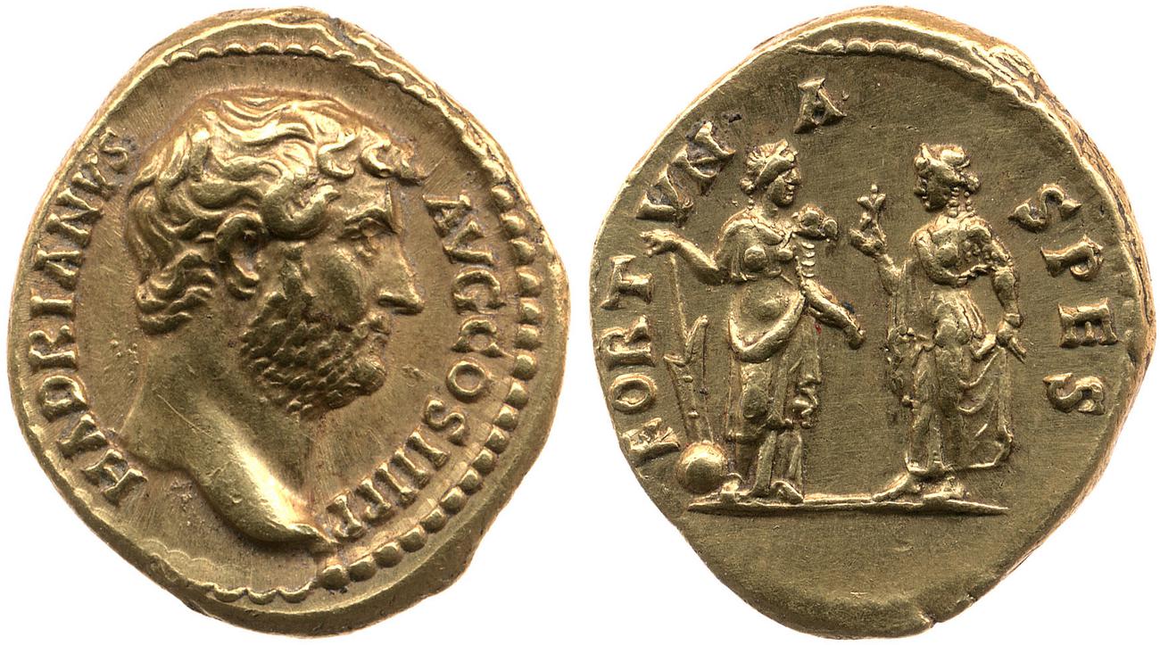 obverse RIC II, Part 3 (second edition) Hadrian 2204