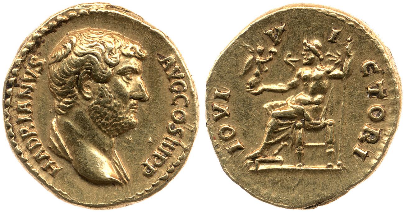 obverse RIC II, Part 3 (second edition) Hadrian 2208