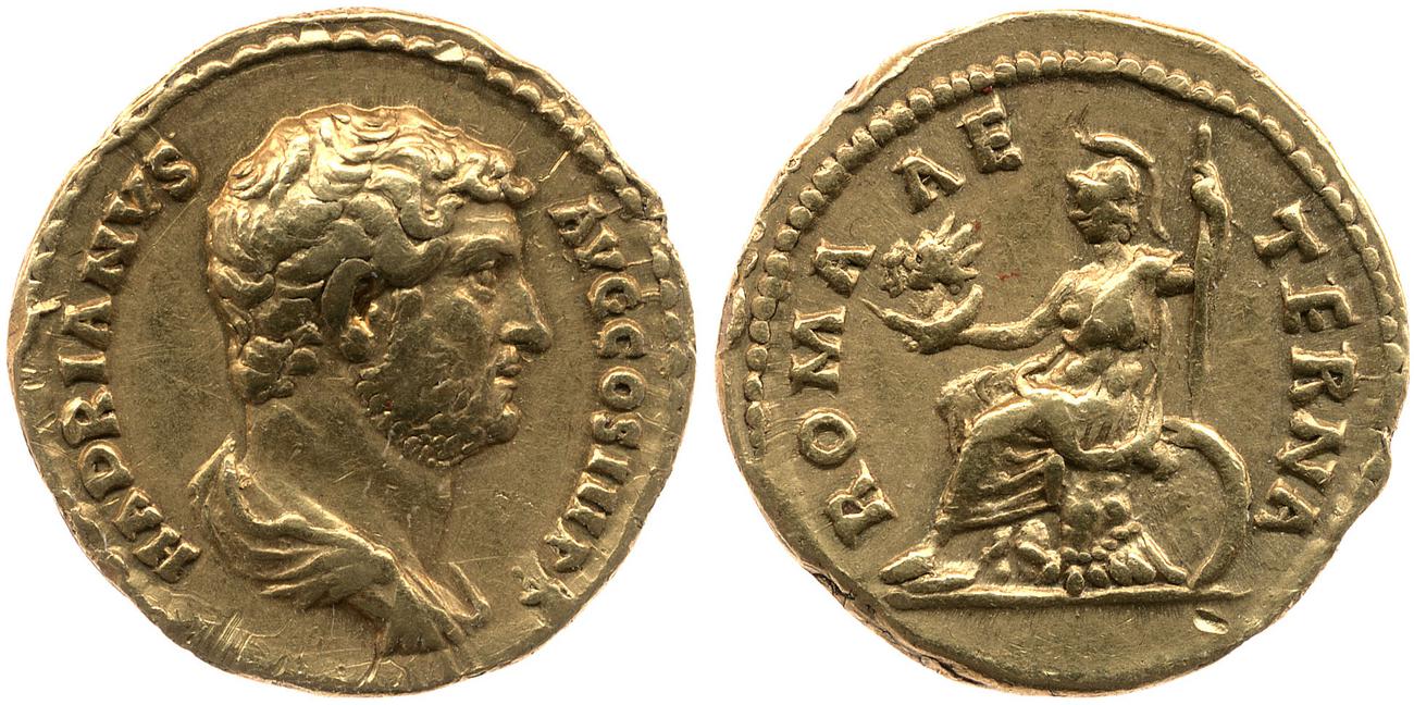 obverse RIC II, Part 3 (second edition) Hadrian 2231