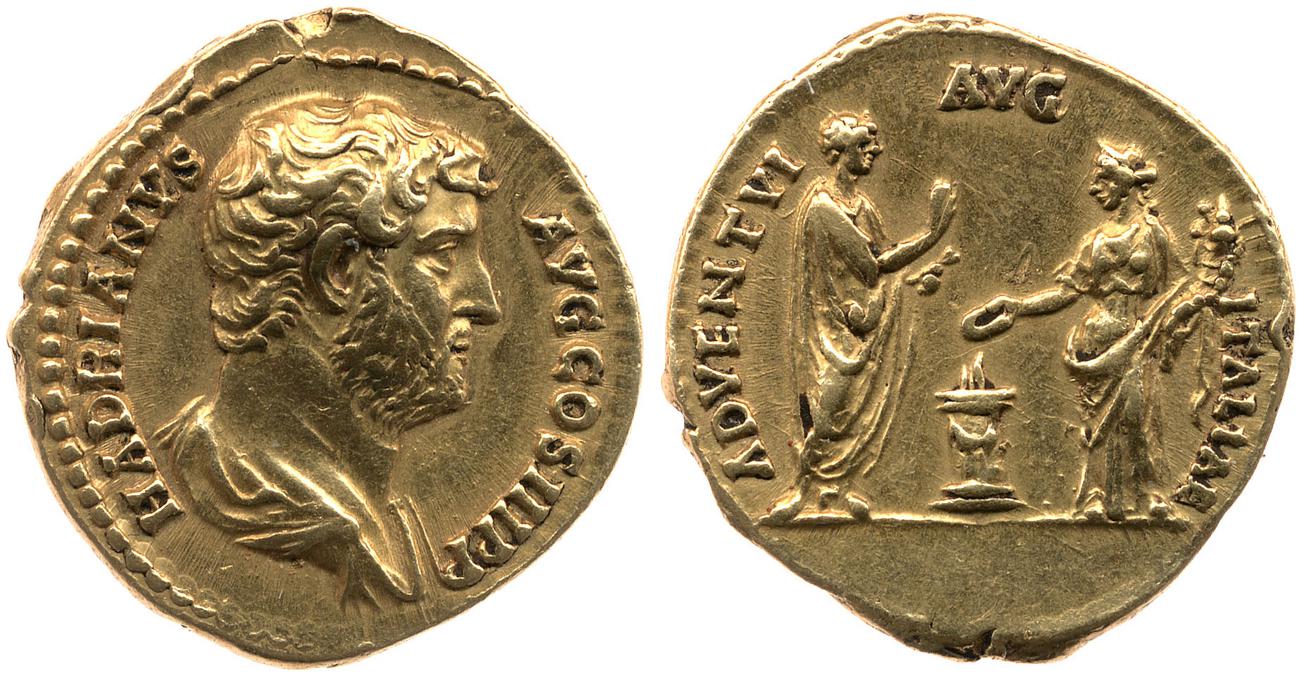 obverse RIC II, Part 3 (second edition) Hadrian 1560