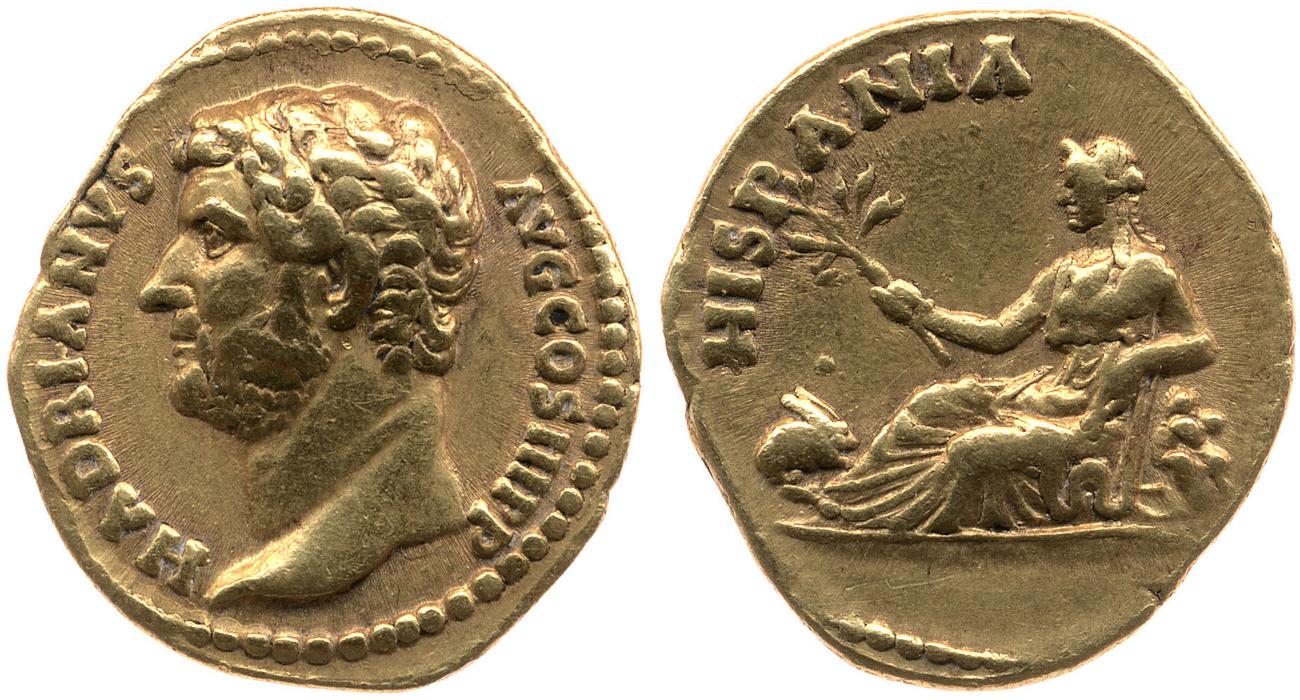 аверс RIC II, Part 3 (second edition) Hadrian 1530