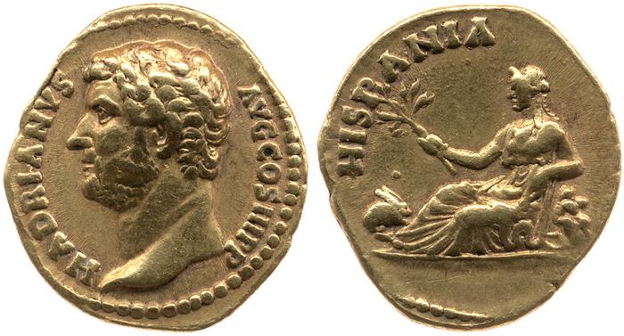 реверс RIC II, Part 3 (second edition) Hadrian 1530