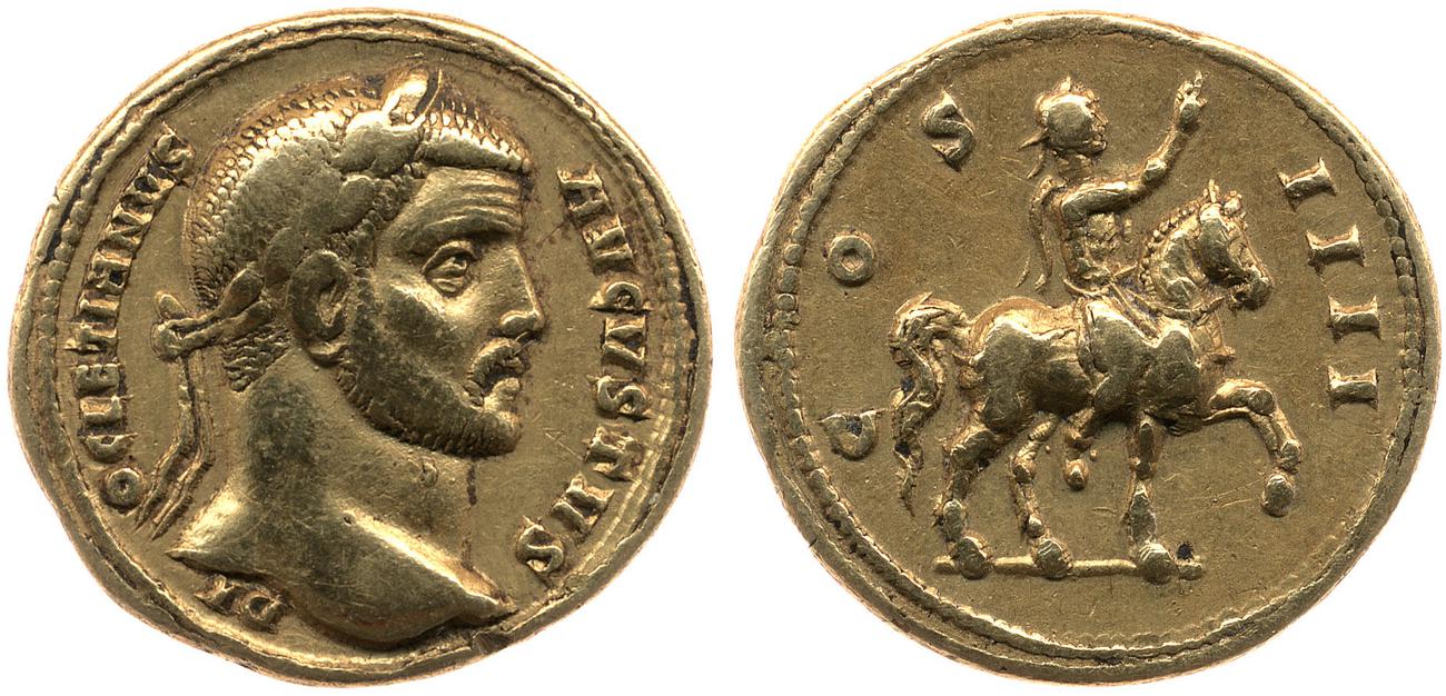 аверс RIC V Diocletian 311