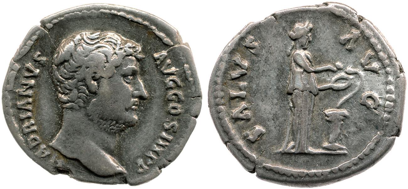 RIC II, Part 3 (second edition) Hadrian 2048, аверс, bm