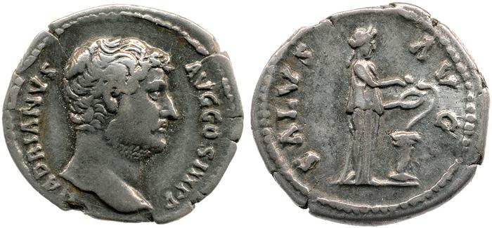 RIC II, Part 3 (second edition) Hadrian 2048, реверс, bm