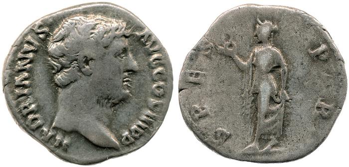 RIC II, Part 3 (second edition) Hadrian 2360, реверс, bm