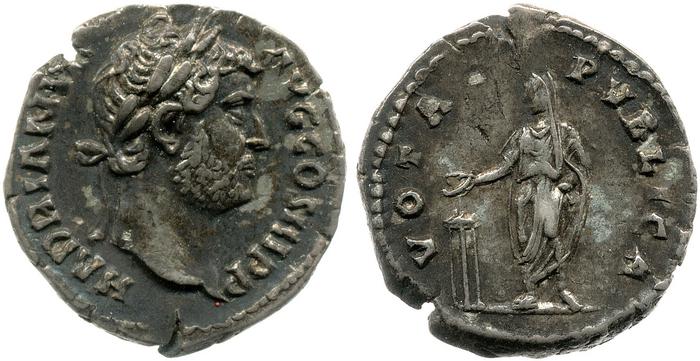 reverse RIC II, Part 3 (second edition) Hadrian 2325