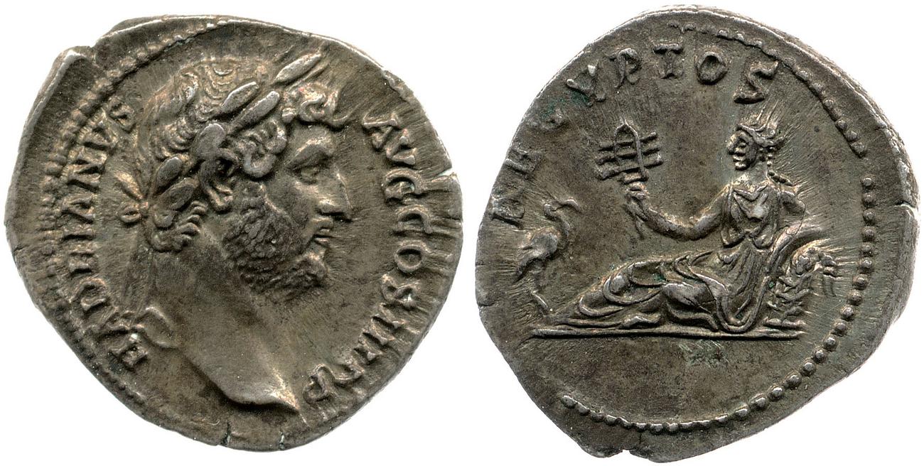 RIC II, Part 3 (second edition) Hadrian 1481, аверс, bm