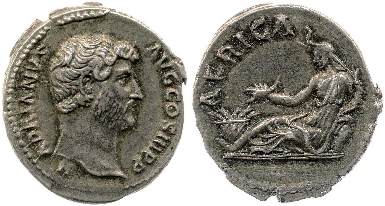 аверс RIC II, Part 3 (second edition) Hadrian 1495