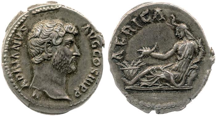 реверс RIC II, Part 3 (second edition) Hadrian 1495