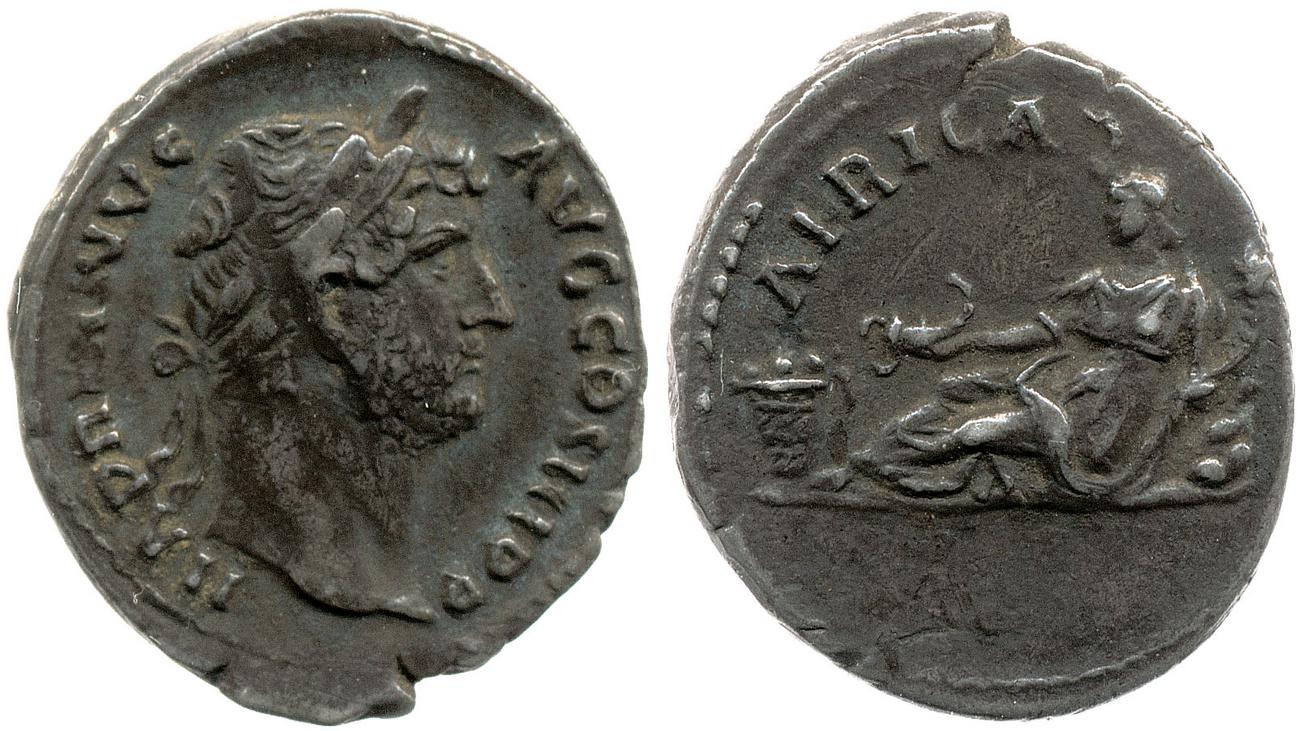 RIC II, Part 3 (second edition) Hadrian 1494, аверс, bm