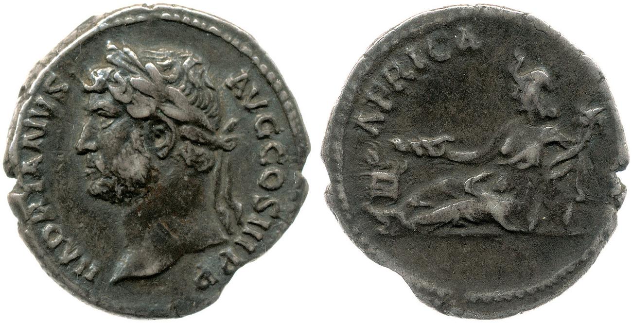 аверс RIC II, Part 3 (second edition) Hadrian 1496
