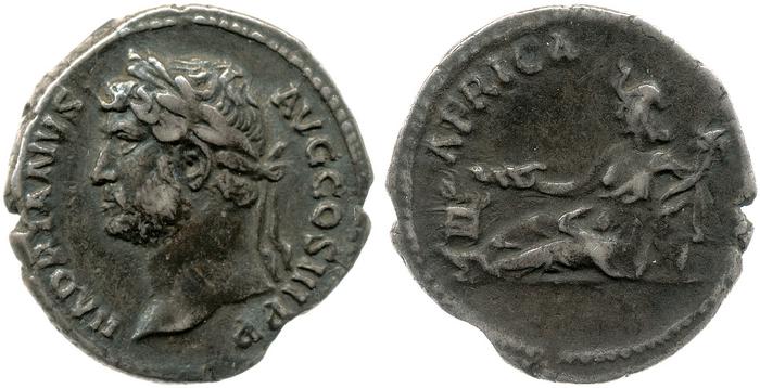 реверс RIC II, Part 3 (second edition) Hadrian 1496