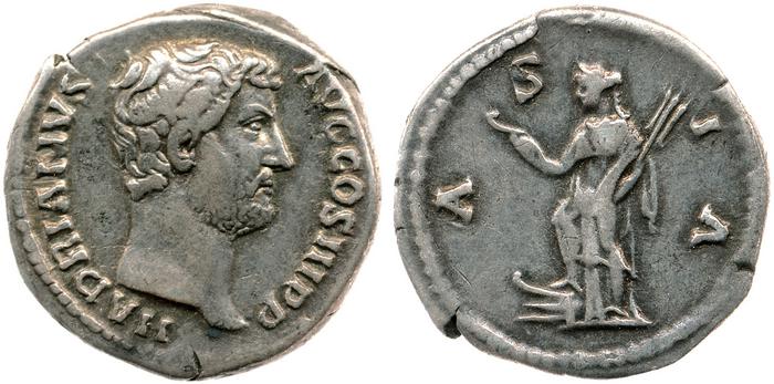 RIC II, Part 3 (second edition) Hadrian 1507, реверс, bm