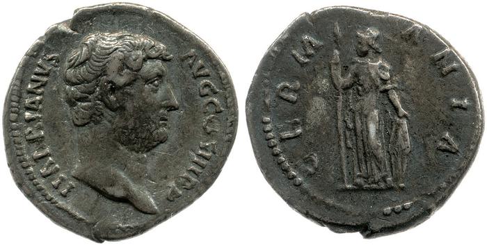 RIC II, Part 3 (second edition) Hadrian 1513, реверс, bm