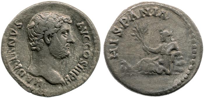 RIC II, Part 3 (second edition) Hadrian 1535, реверс, Британский музей