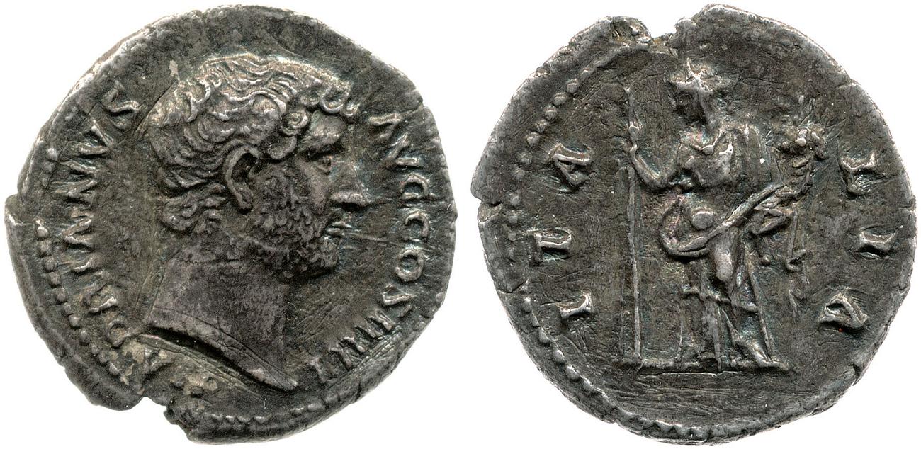 аверс RIC II, Part 3 (second edition) Hadrian 1541