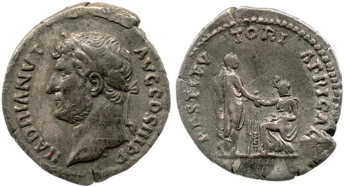 reverse RIC II, Part 3 (second edition) Hadrian 1572