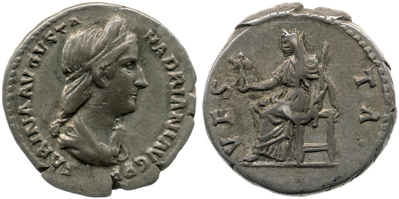 RIC II, Part 3 (second edition) Hadrian 2545, аверс, bm