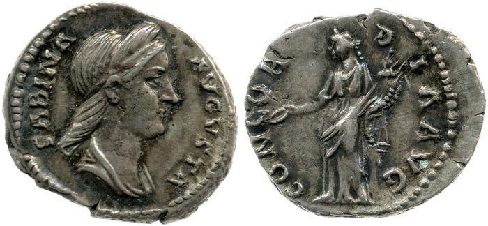 RIC II, Part 3 (second edition) Hadrian 2571, реверс, Британский музей
