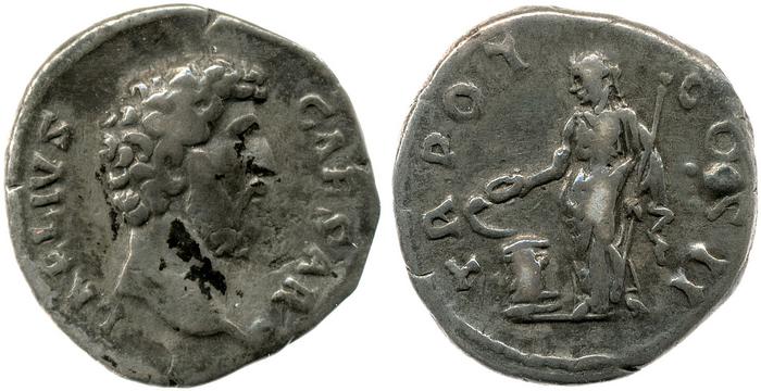 RIC II, Part 3 (second edition) Hadrian 2645, реверс, Британский музей