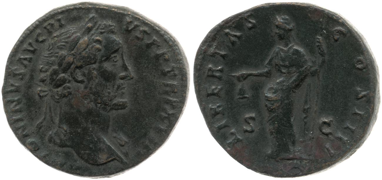 аверс RIC III Antoninus Pius 929